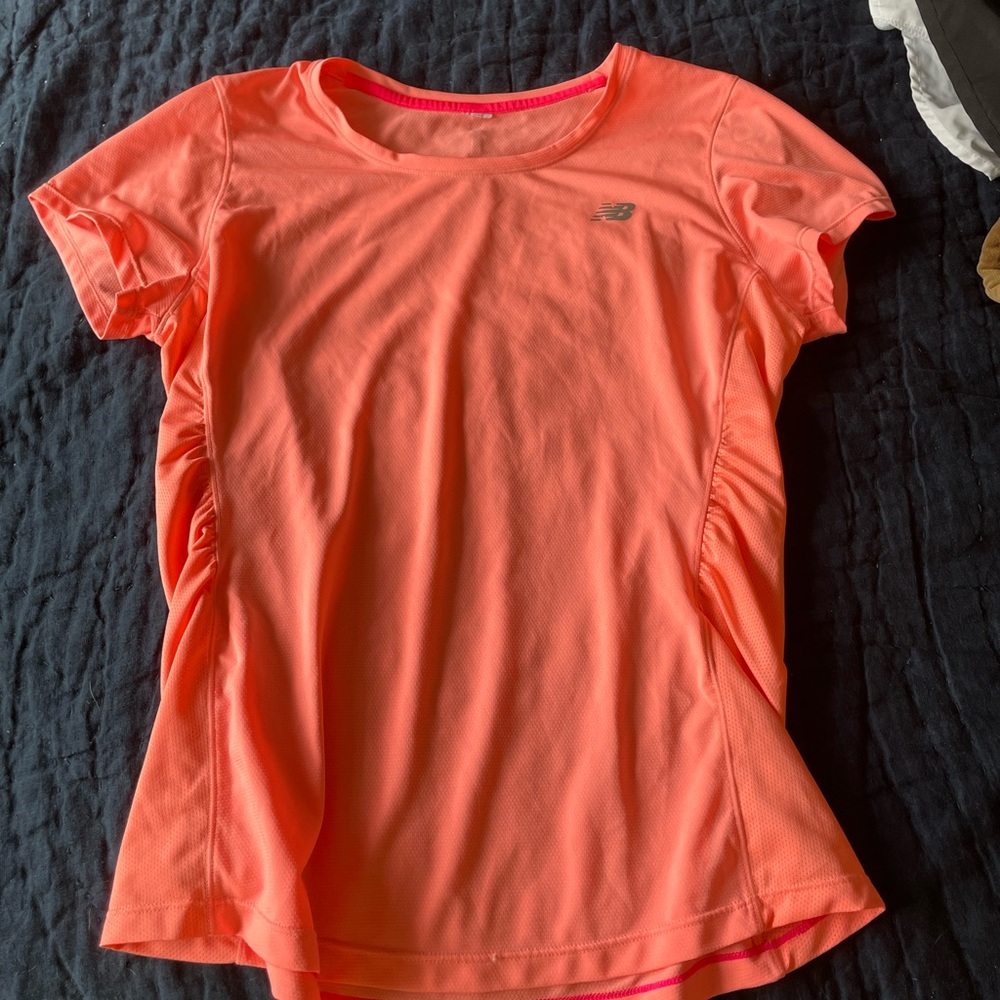 New Balance Women’s Running Top - Coral/Peach, Large